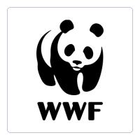 Logo WWF — pelanggan komersial Aircon Hero servis aircond