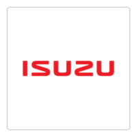 Logo Isuzu — pelanggan komersial Aircon Hero servis aircond