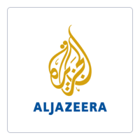 Logo Al Jazeera — pelanggan komersial Aircon Hero servis aircond